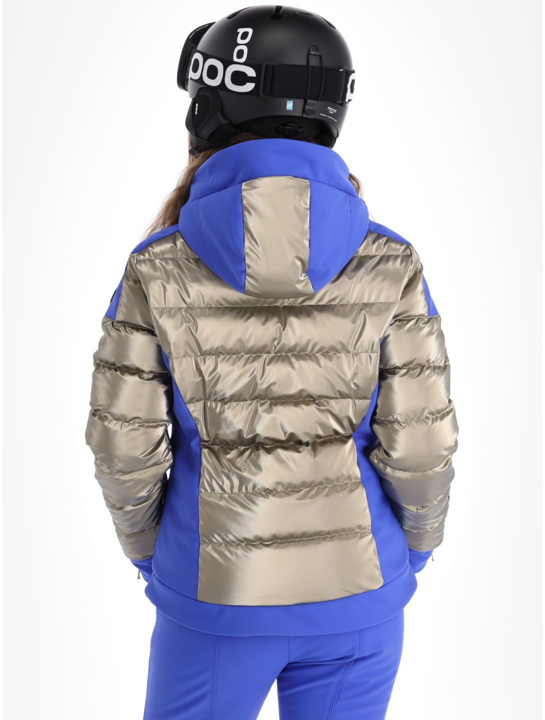 Kelly, Thea ski jacket women Bronze / Blauw blue, Bronze 