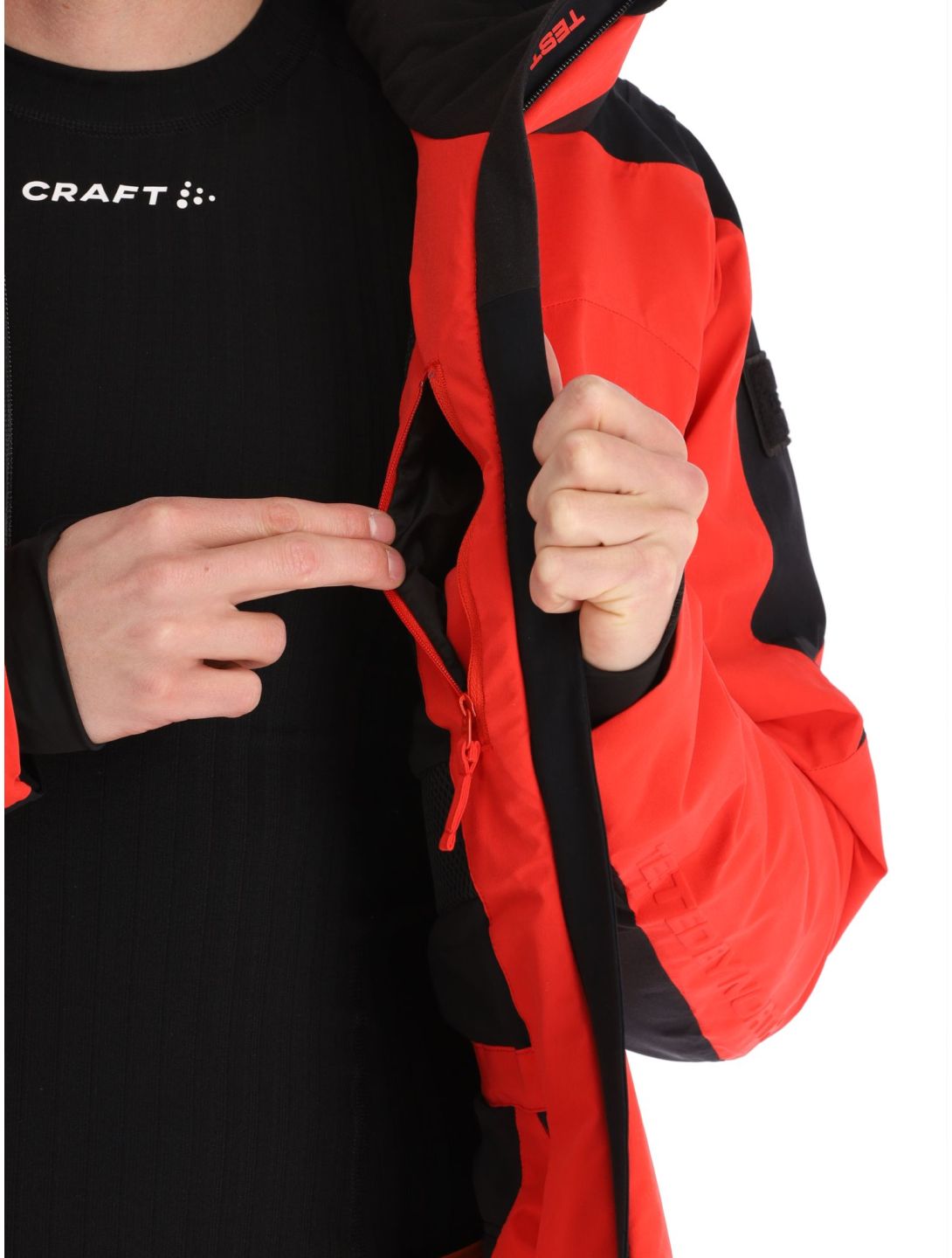 Kilpi, Dexen-M ski jacket men Red black, red 