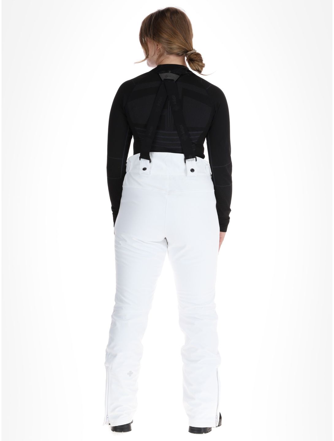 Kilpi, DIONE softshell ski pants women White white 