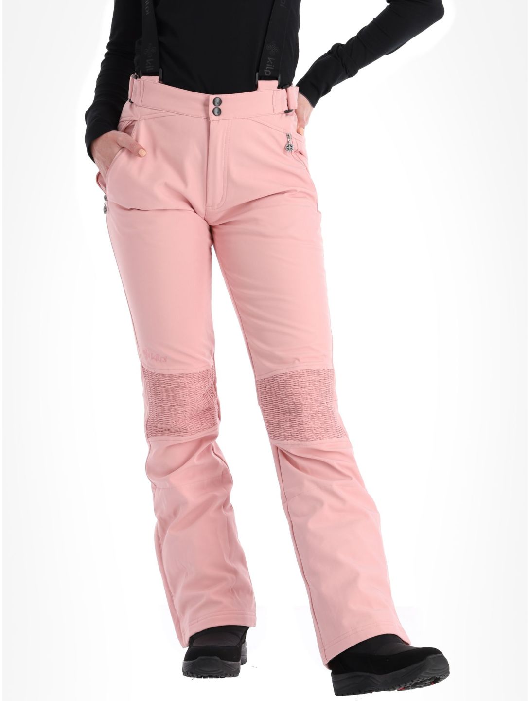 Kilpi, Dione-W softshell ski pants women Lady Pink pink 