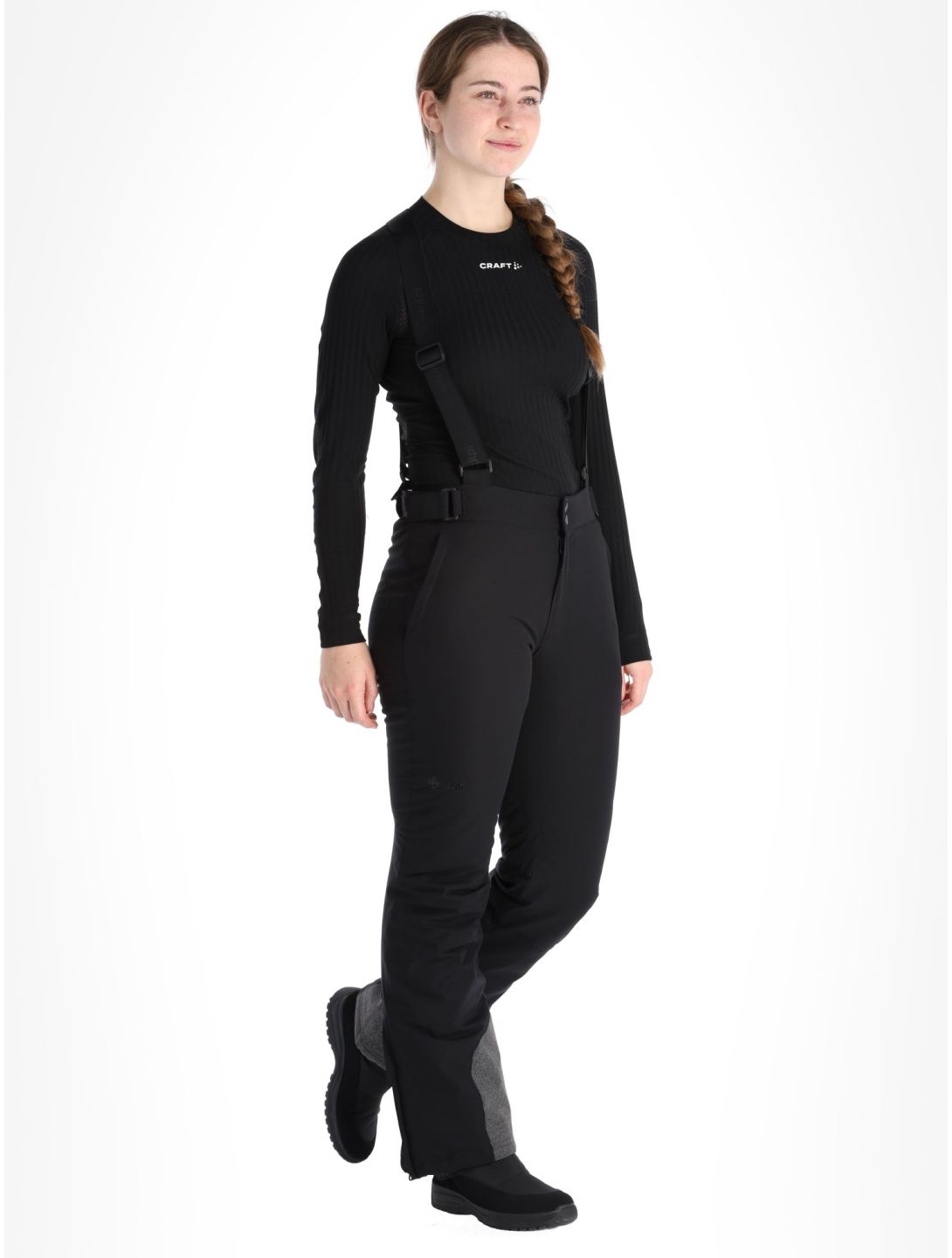 Kilpi, Elare-w ski pants plus size women Black black 