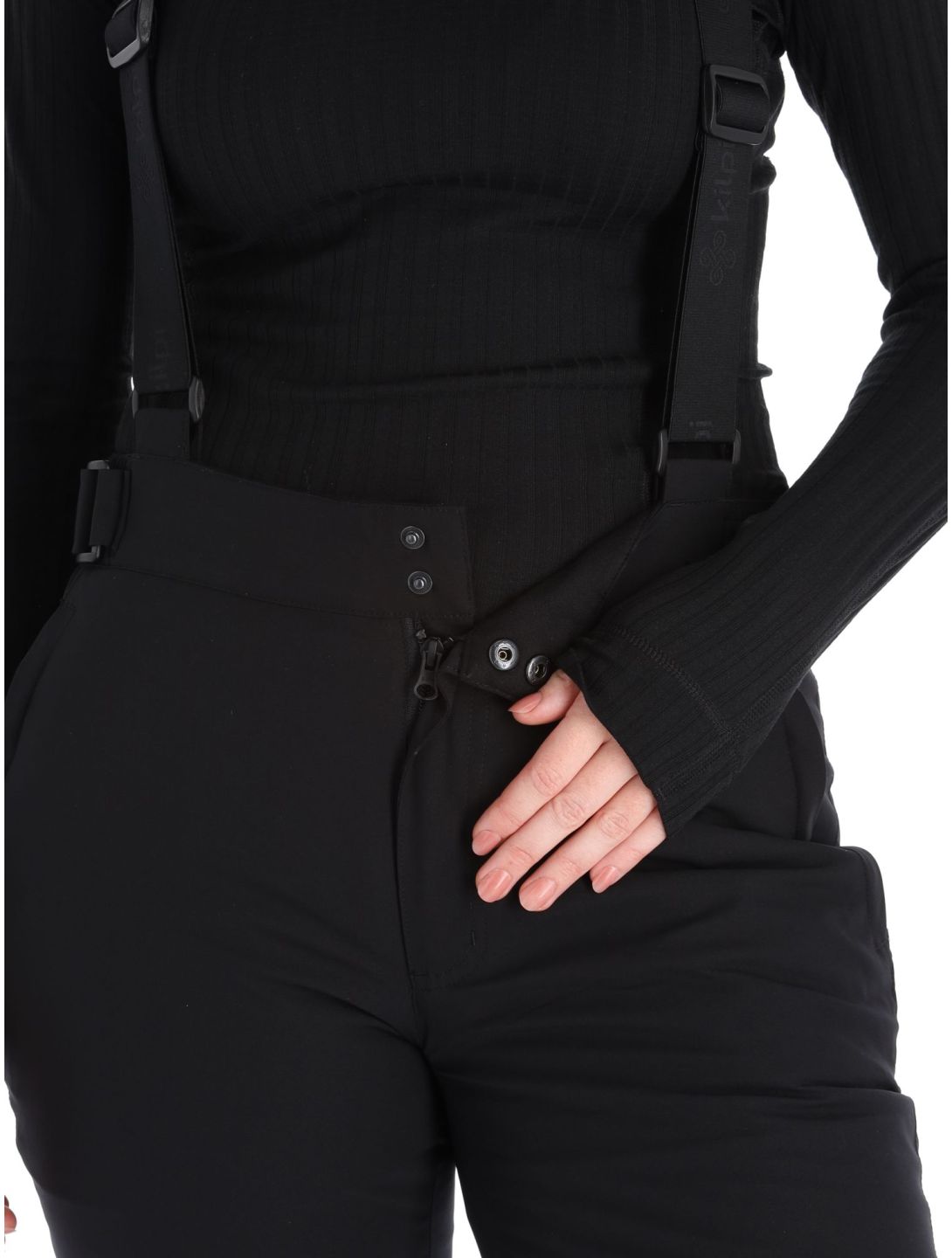 Kilpi, Elare-w ski pants plus size women Black black 