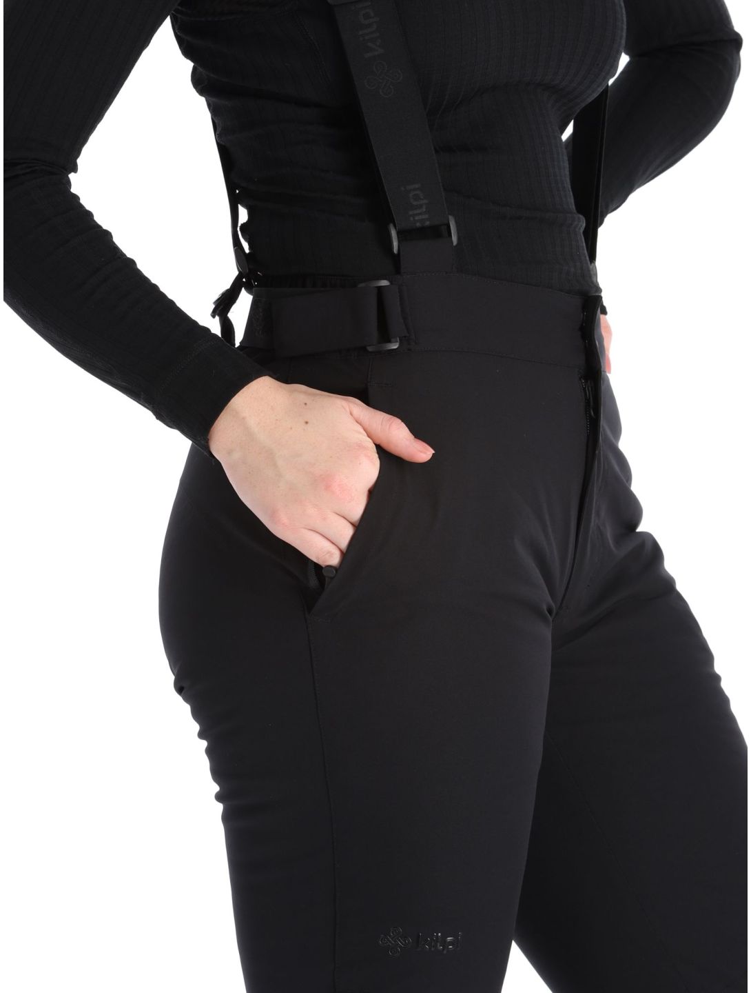 Kilpi, Elare-w ski pants plus size women Black black 