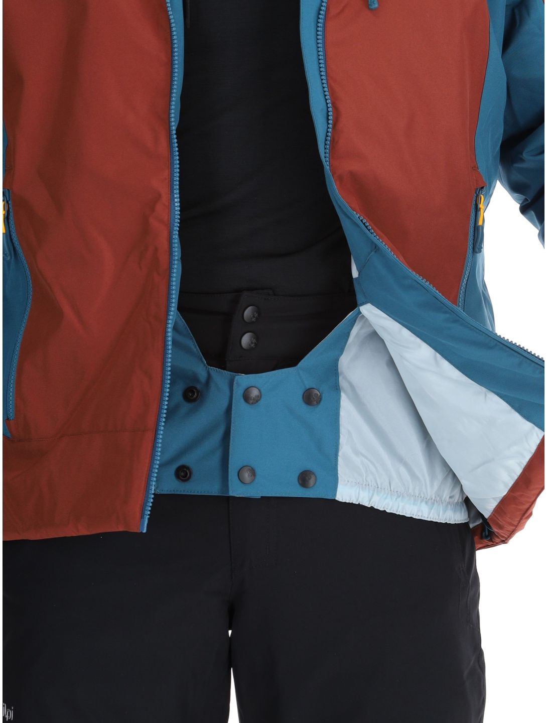 Kilpi, FLIP ski jacket men Dark Red blue, red 