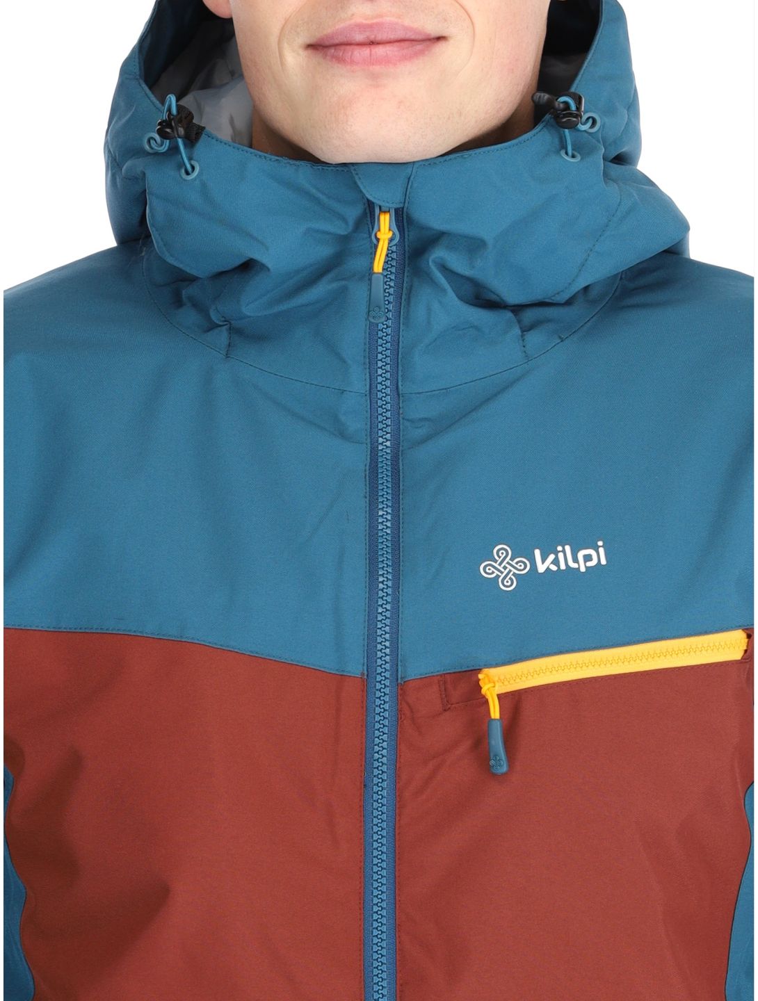 Kilpi, FLIP ski jacket men Dark Red blue, red 