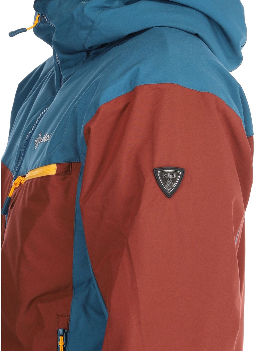 Kilpi, FLIP ski jacket men Dark Red blue, red 