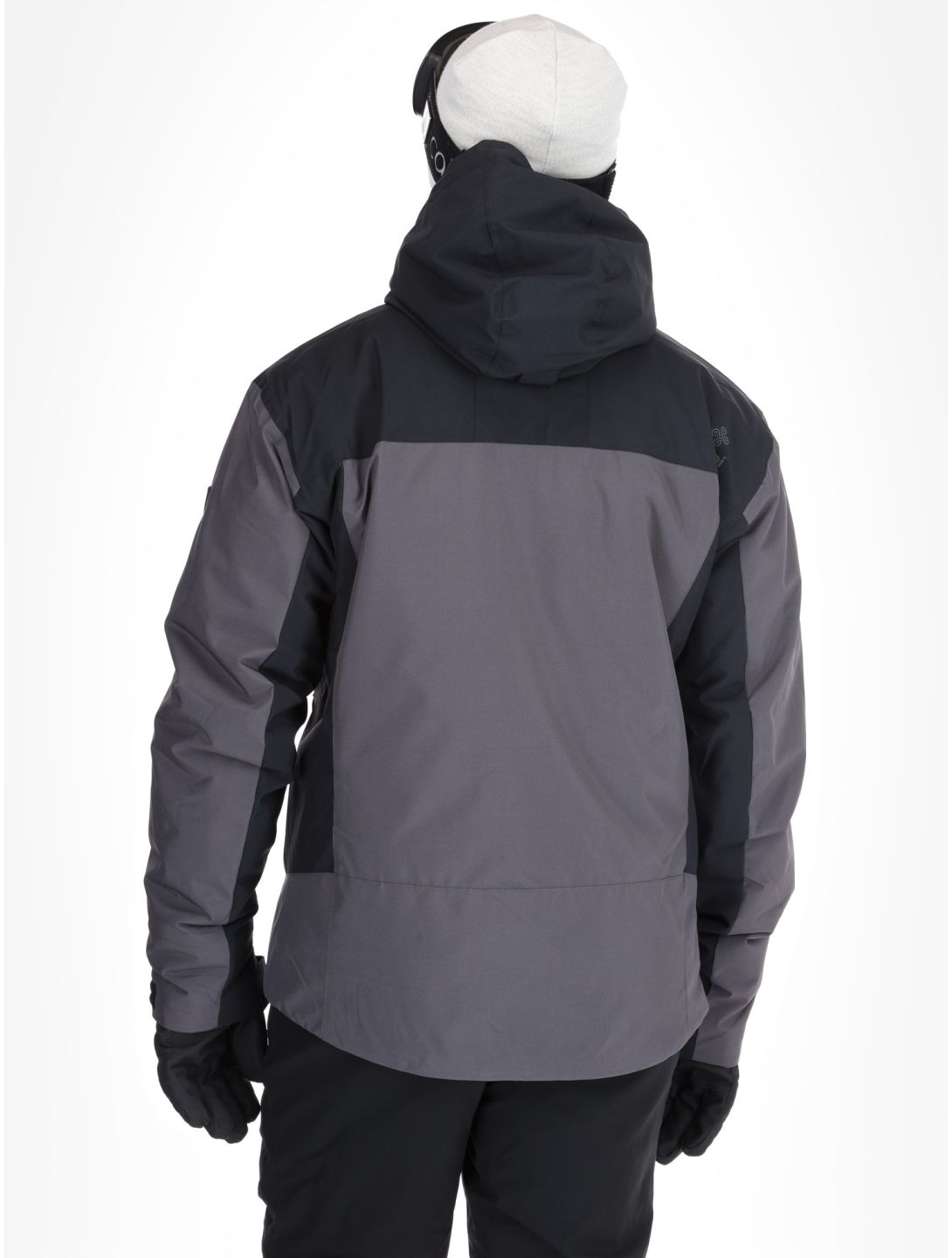 Kilpi, Flip ski jacket plus size men Black black, grey 