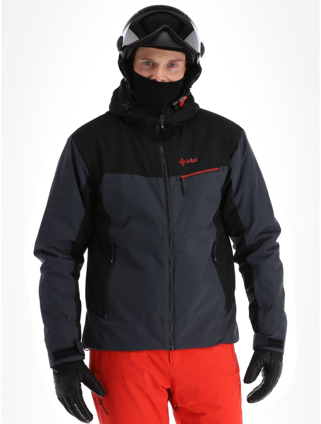 Kilpi, Flip-M ski jacket men Dark Grey black, grey 