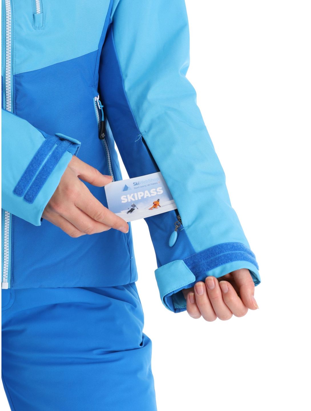 Kilpi, Flip-w ski jacket plus size women Blue blue 