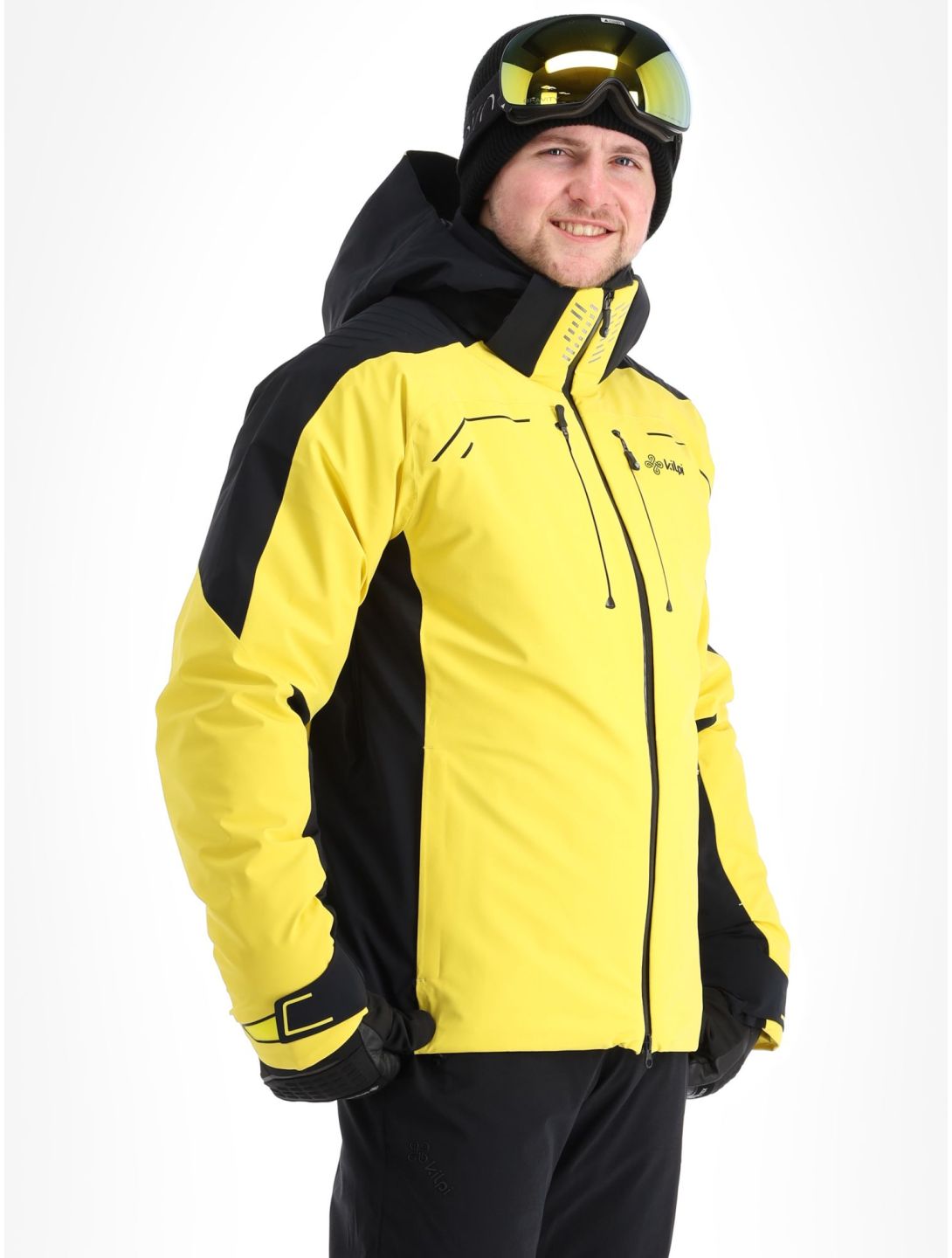 Kilpi, Hyder-M ski jacket men Yellow black, yellow 