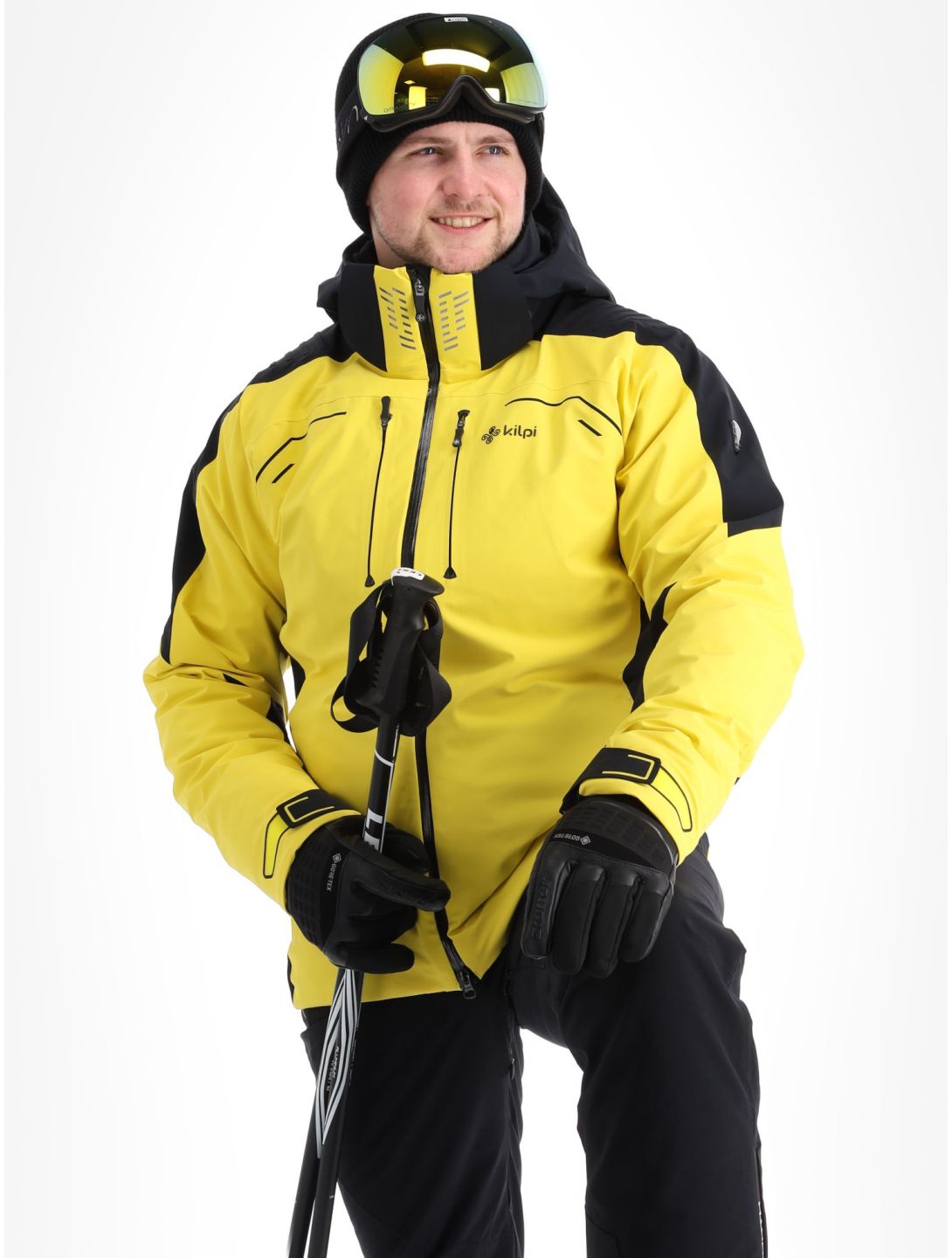 Kilpi, Hyder-M ski jacket men Yellow black, yellow 