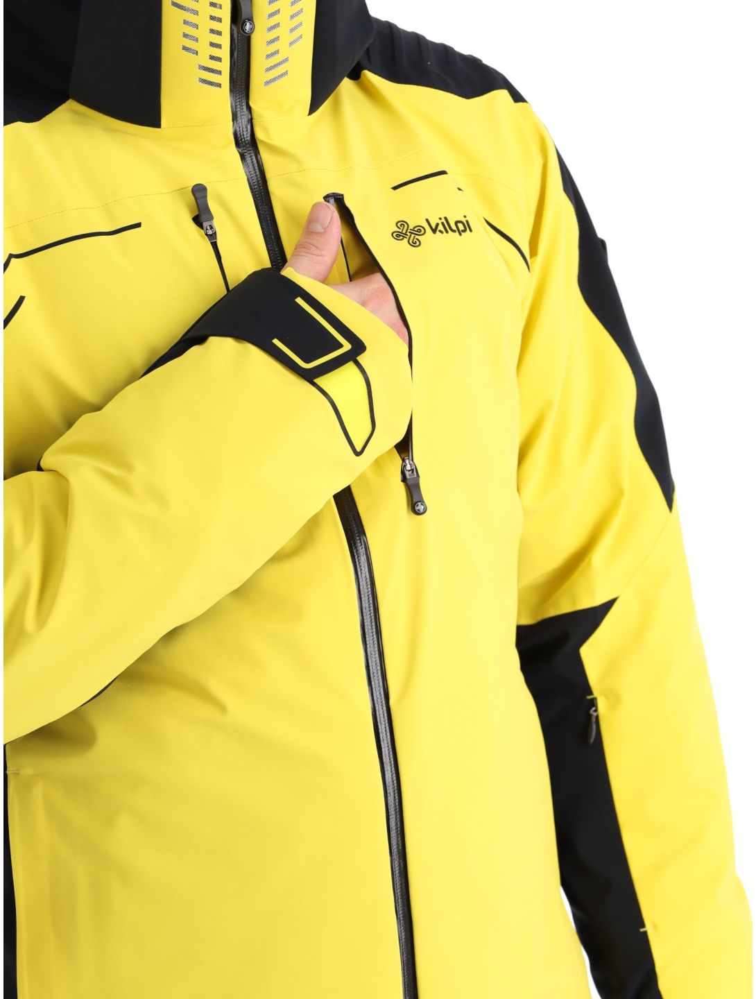 Kilpi, Hyder-M ski jacket men Yellow black, yellow 