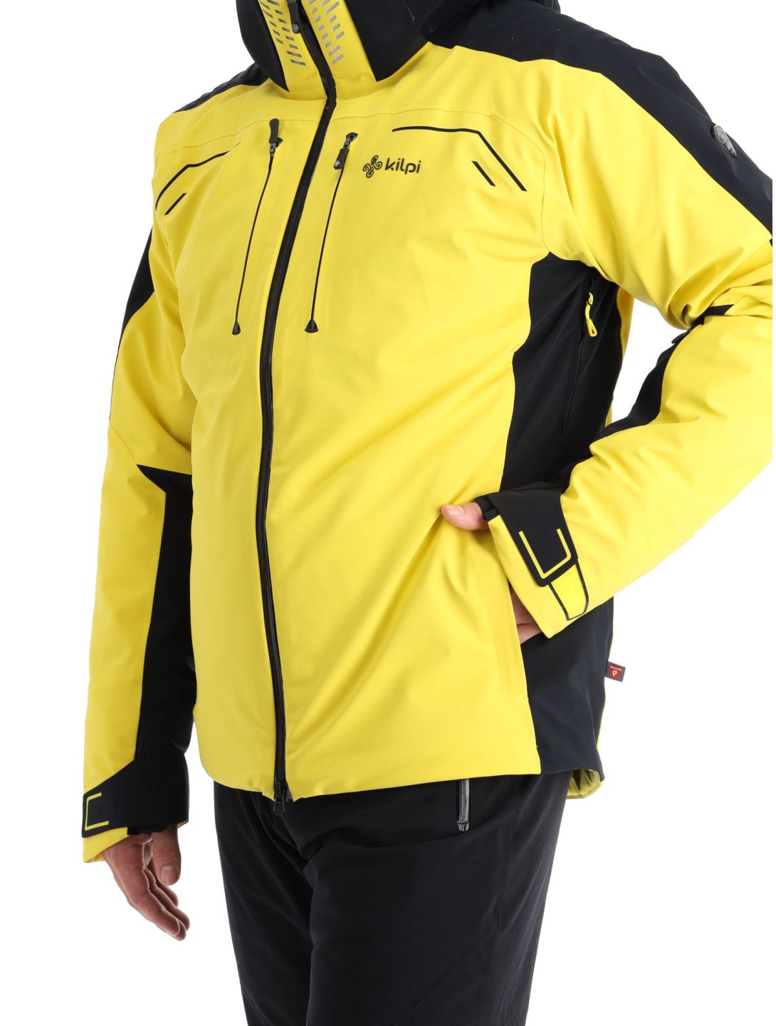 Kilpi, Hyder-M ski jacket men Yellow black, yellow 