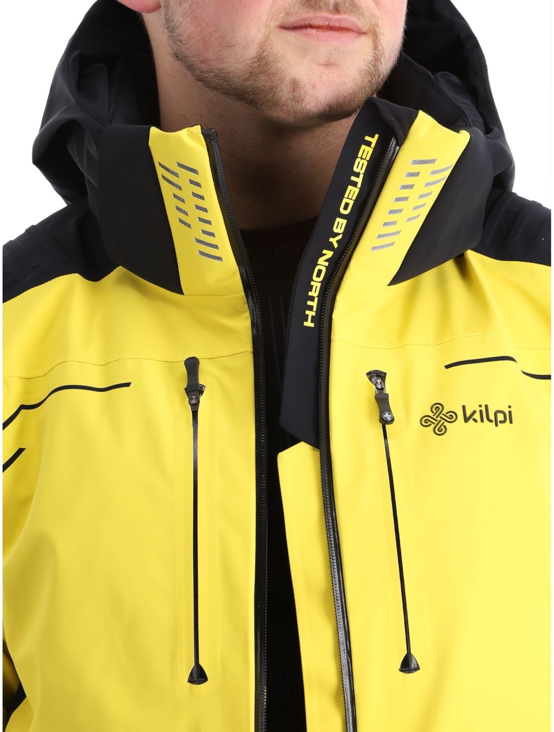 Kilpi, Hyder-M ski jacket men Yellow black, yellow 