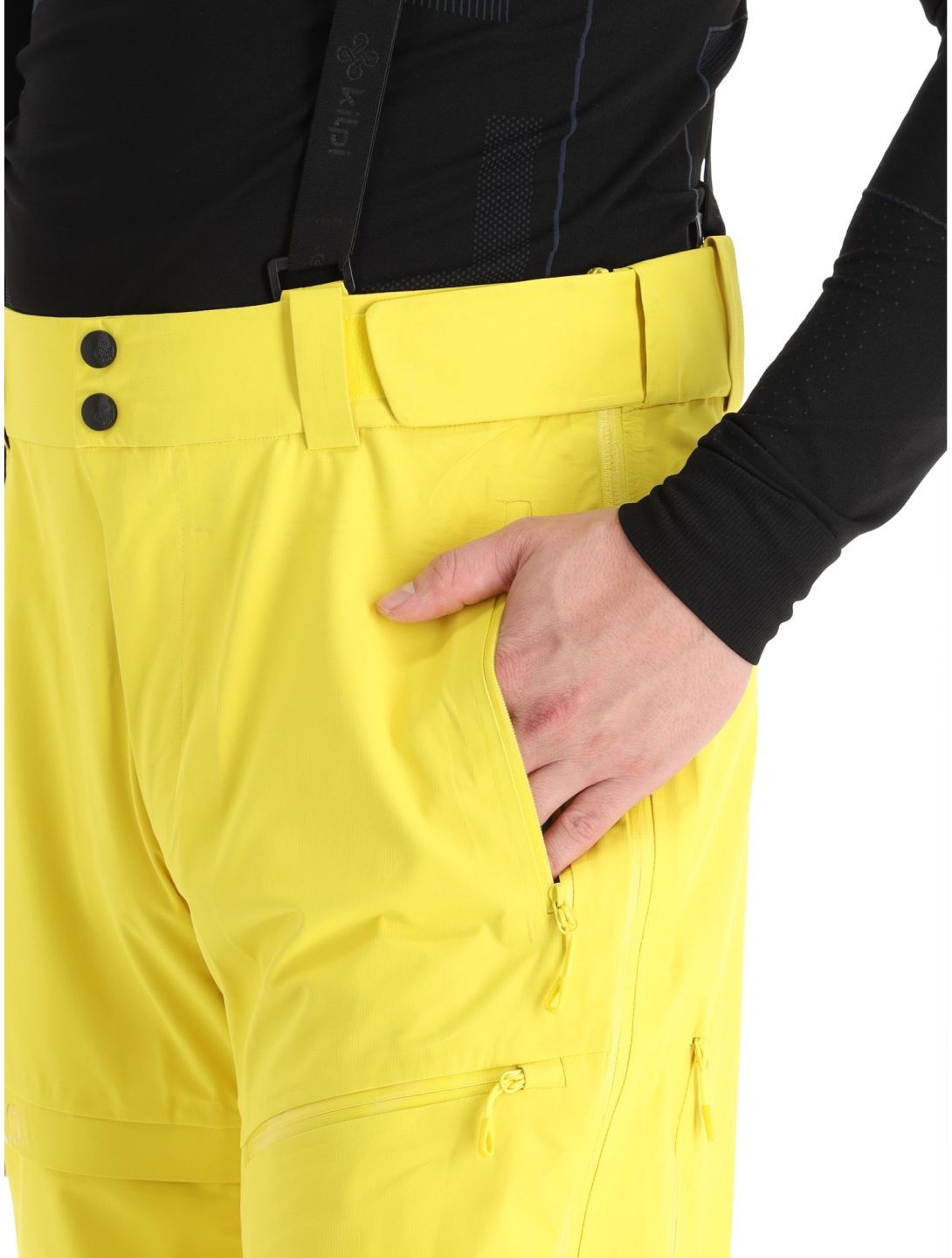 Kilpi, Lazzaro-M hardshell ski pants men Yellow yellow 