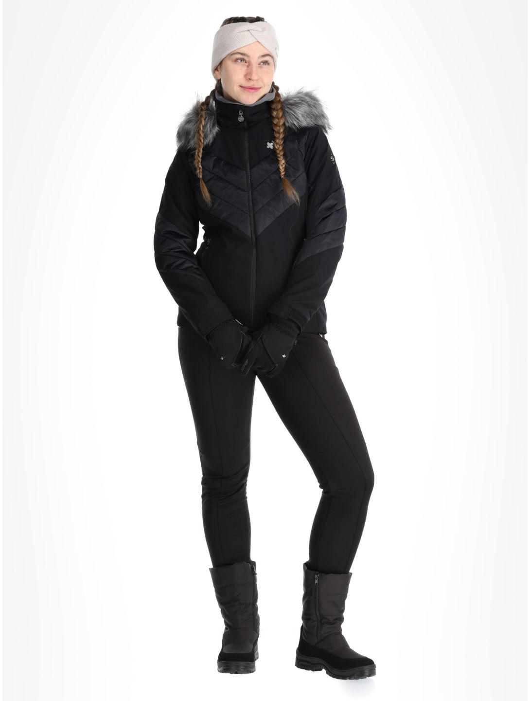 Kilpi, Lin ski jacket women Black black 