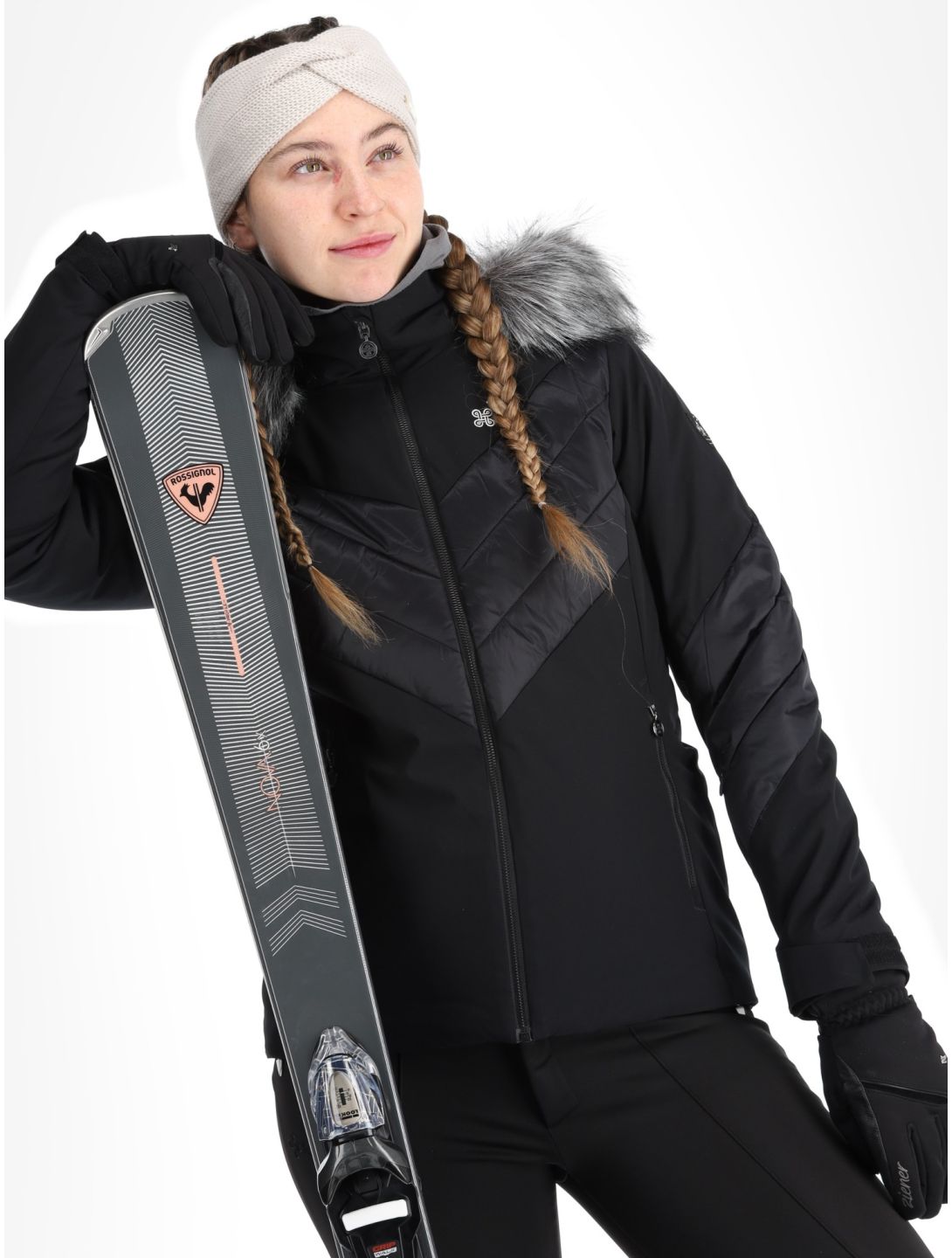 Kilpi, Lin ski jacket women Black black 