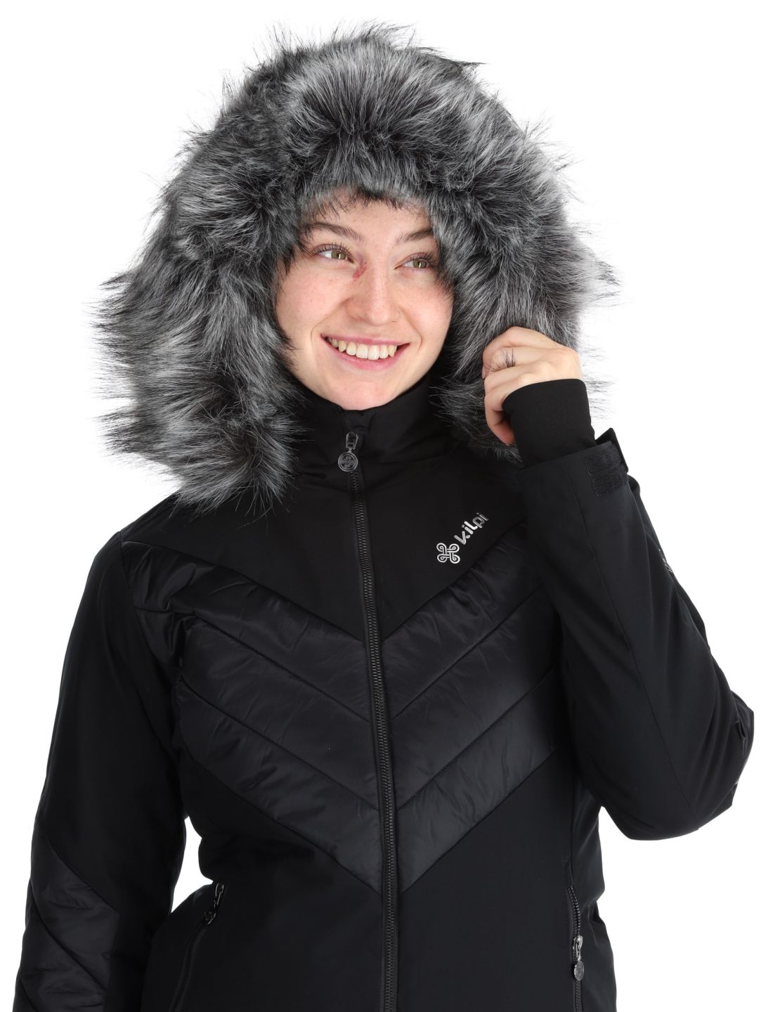 Kilpi, Lin ski jacket women Black black 