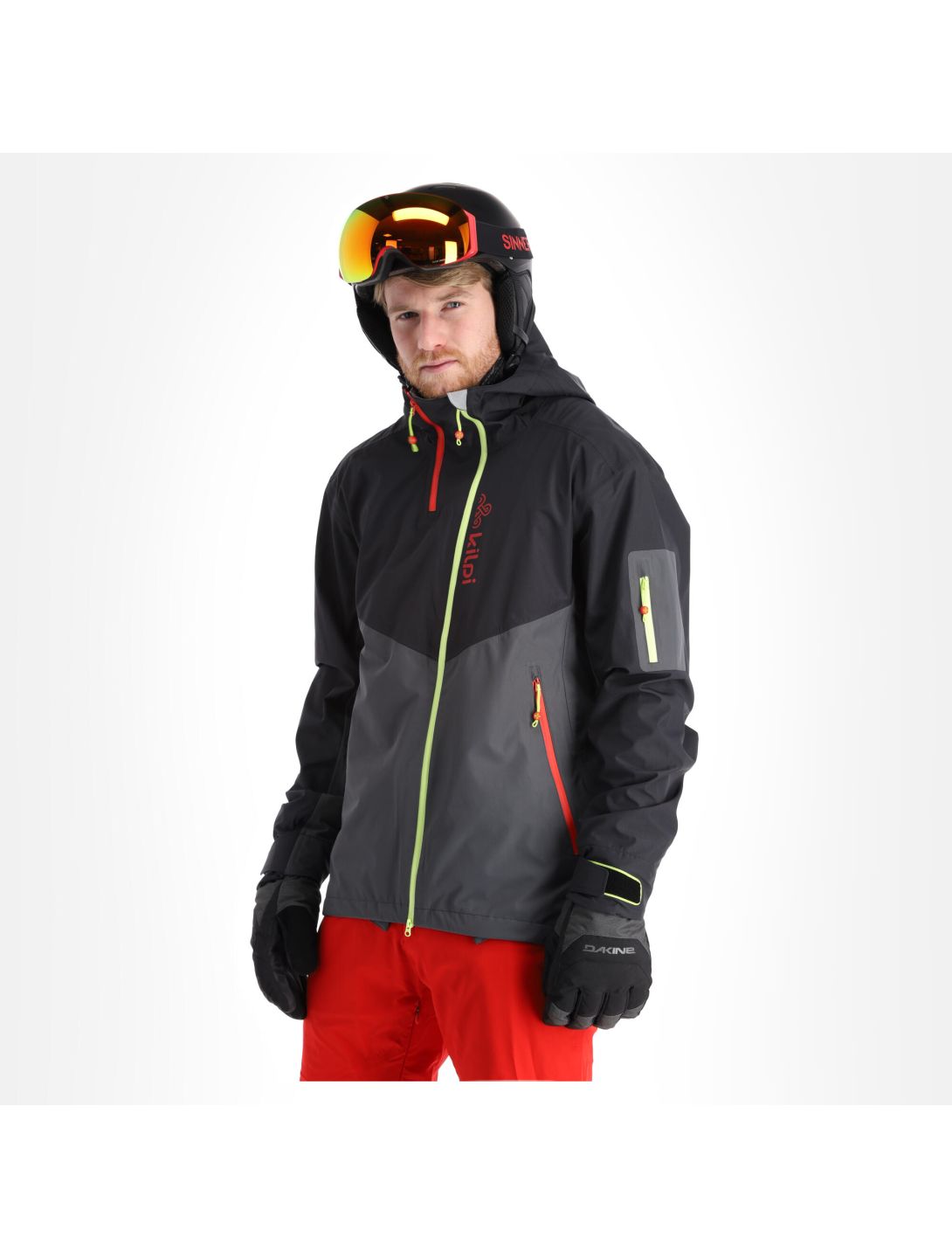 Kilpi, Metrix-M hardshell ski jacket men black 