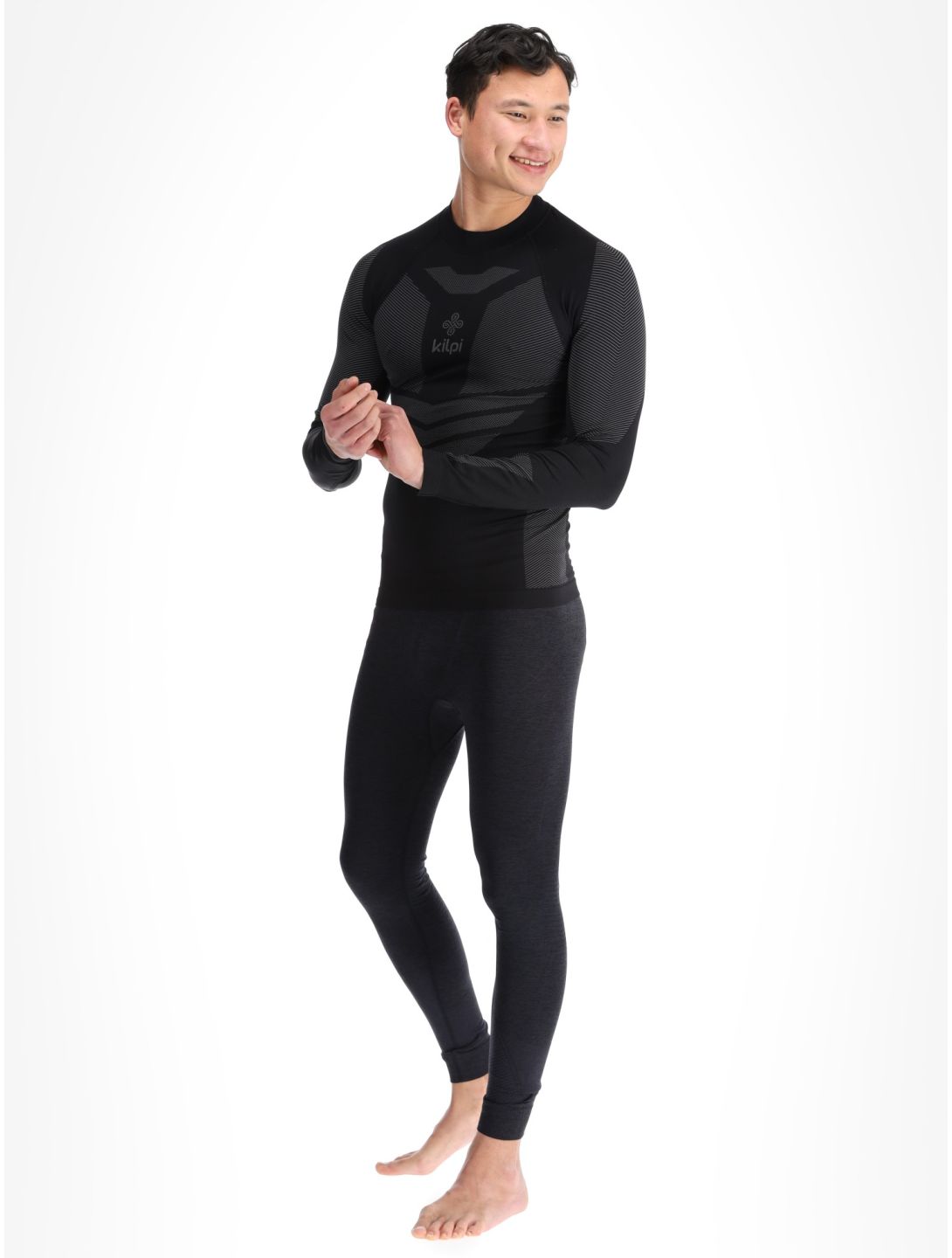 Kilpi, NATHAN thermal shirt men Black black 