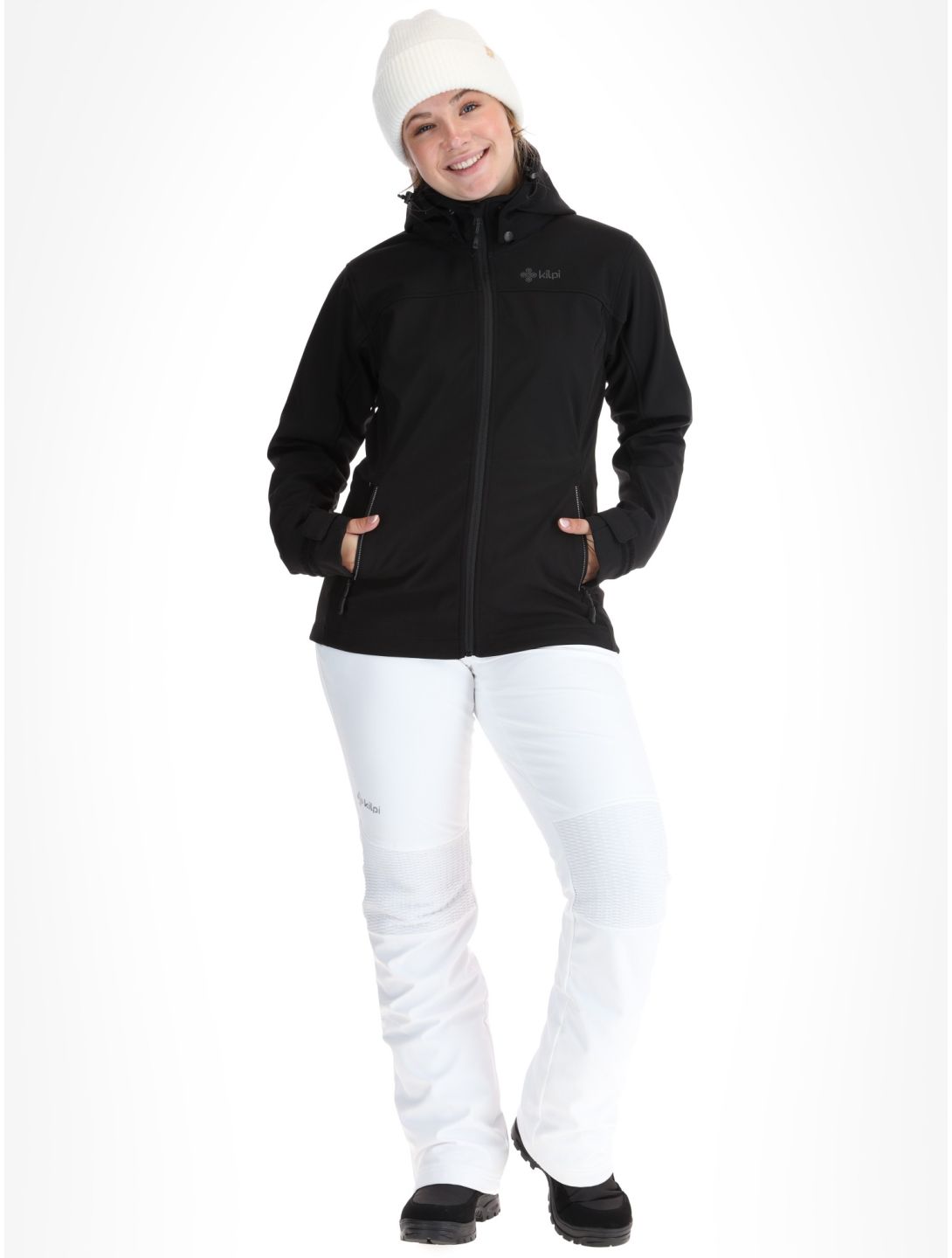 Kilpi, Ravia softshell ski jacket women Black black 