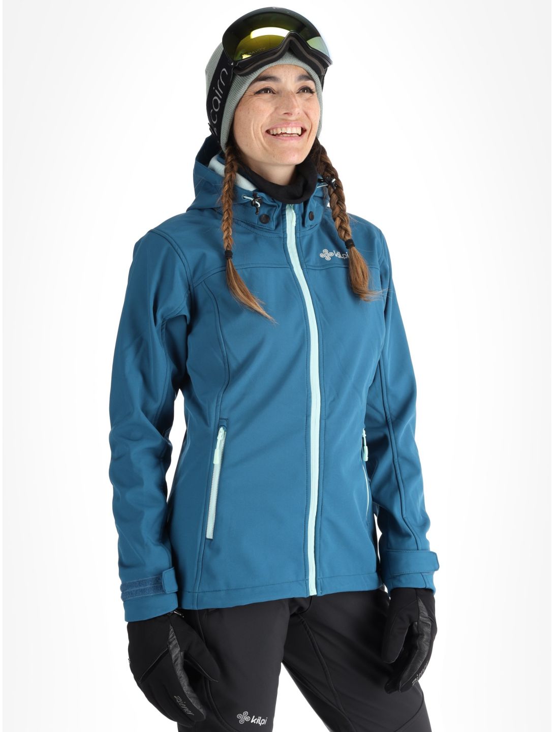 Kilpi, Ravia softshell ski jacket women Dark Blue blue 