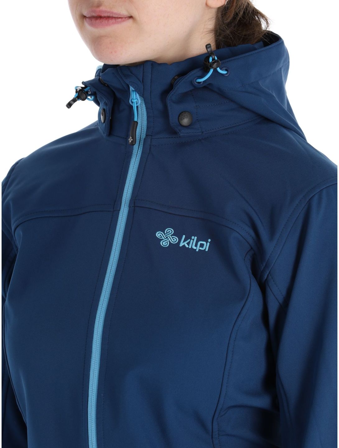 Kilpi, Ravia-w softshell ski jacket plus size women Dark Blue blue 