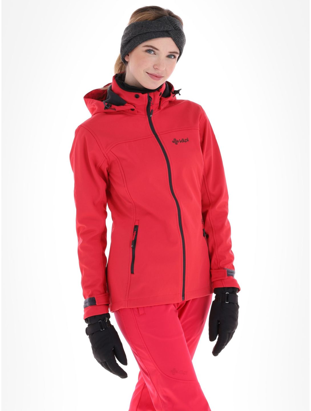 Kilpi, Ravia-W softshell ski jacket women Pink pink 