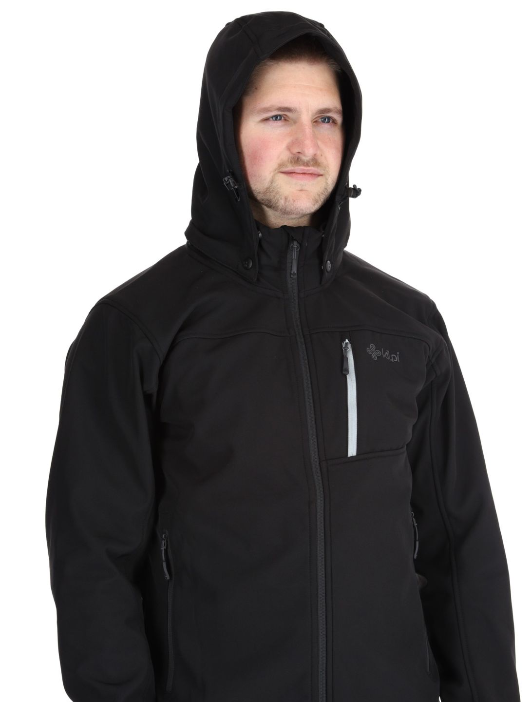 Kilpi, RAVIO softshell ski jacket men Black black 