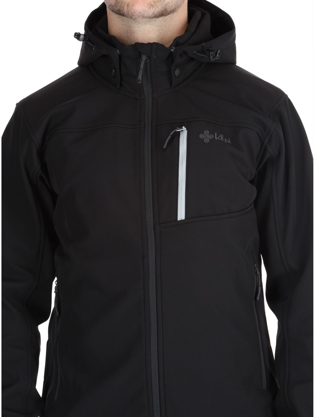 Kilpi, RAVIO softshell ski jacket men Black black 