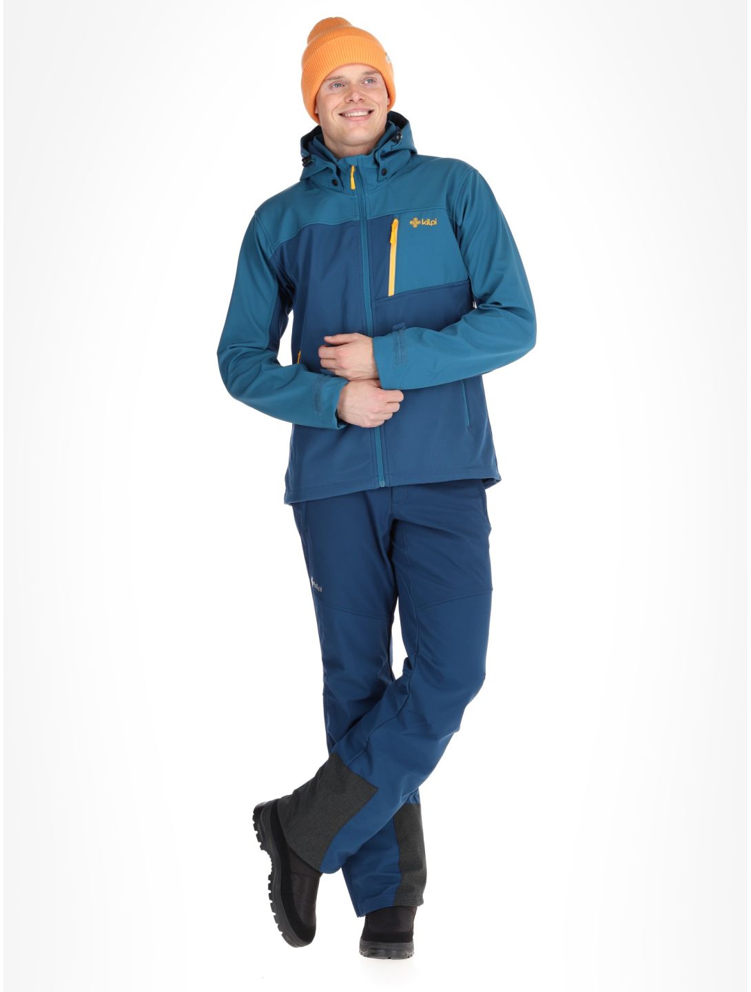 Kilpi, RAVIO softshell ski jacket men Dark Blue blue 