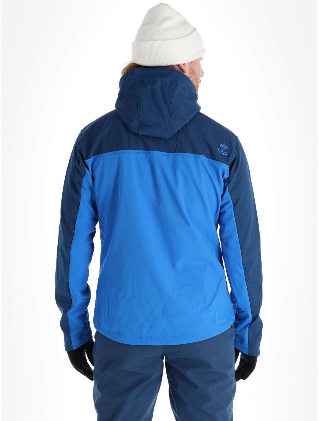 Kilpi, Ravio-m softshell ski jacket plus size men Blue blue 