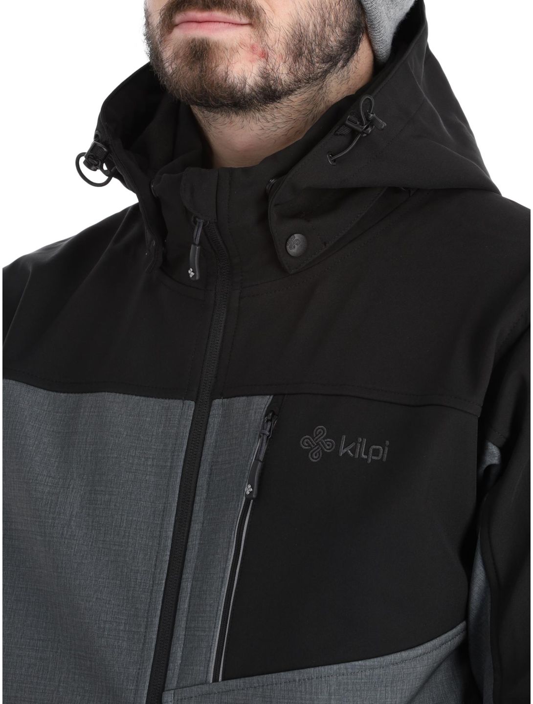 Kilpi, Ravio-M softshell ski jacket men Dark Grey grey 