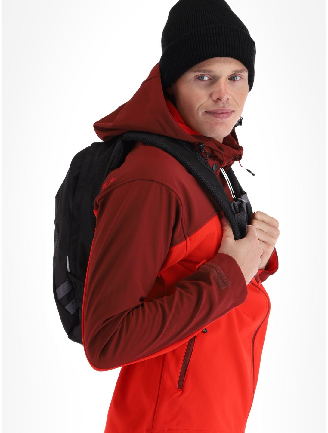 Kilpi, Ravio-M softshell ski jacket men Red red 