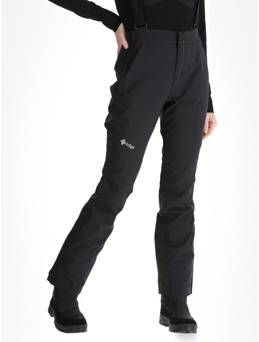 Kilpi, RHEA softshell ski pants women Black black 