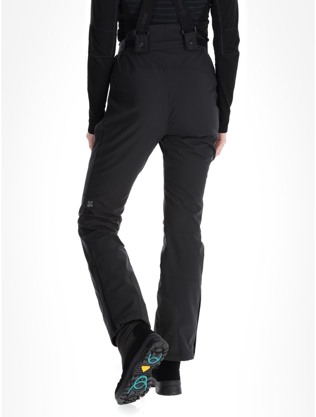 Kilpi, RHEA softshell ski pants women Black black 