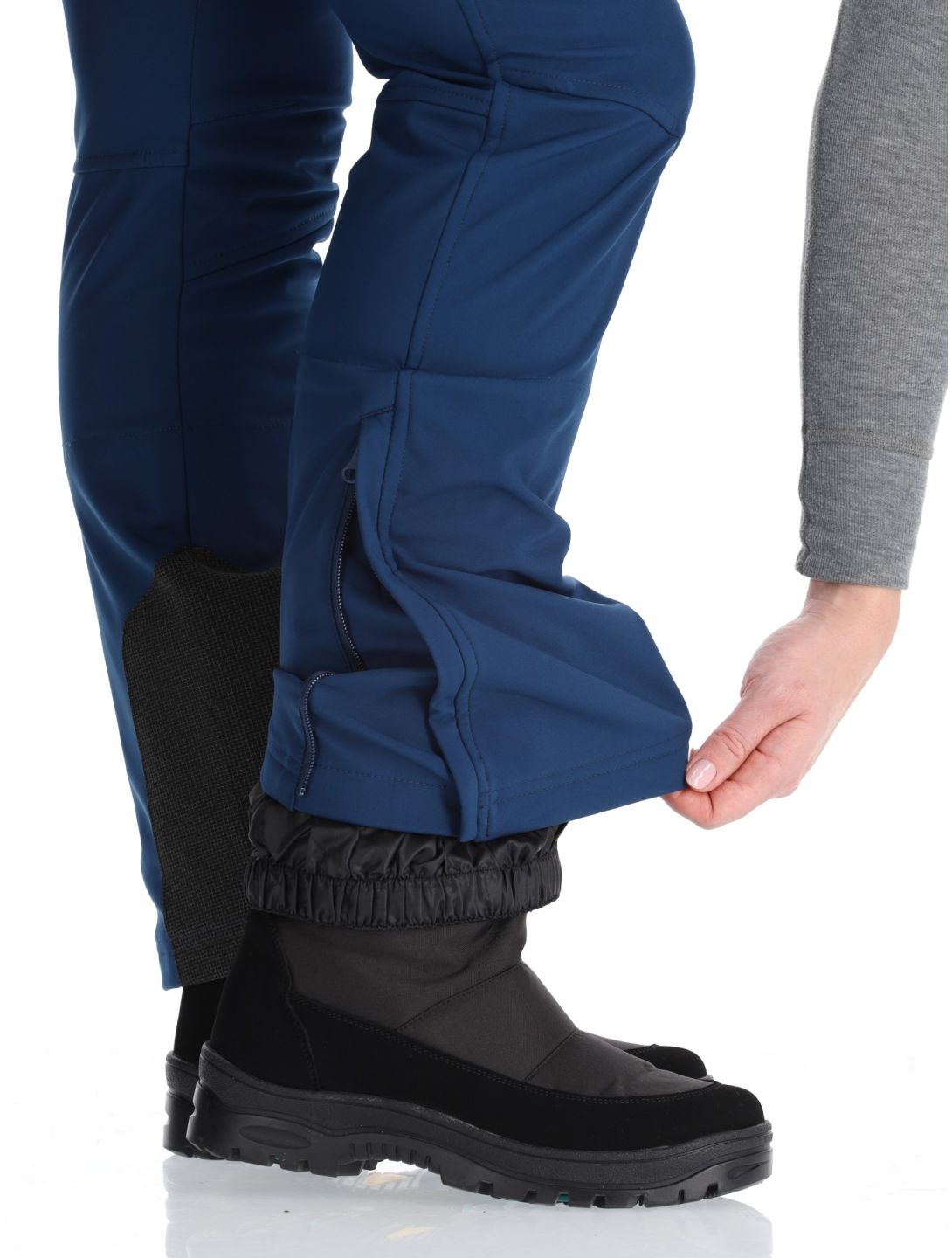 Kilpi, RHEA softshell ski pants women Dark Blue blue 