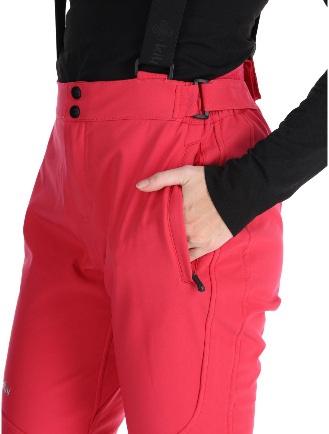 Kilpi, RHEA softshell ski pants women Pink pink 