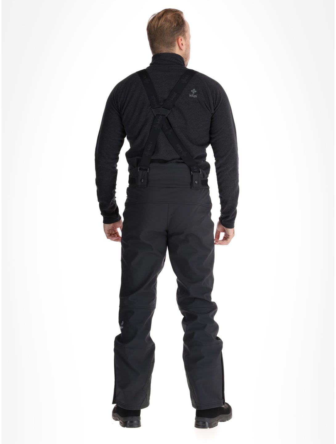 Kilpi, RHEA softshell ski pants men Black black 