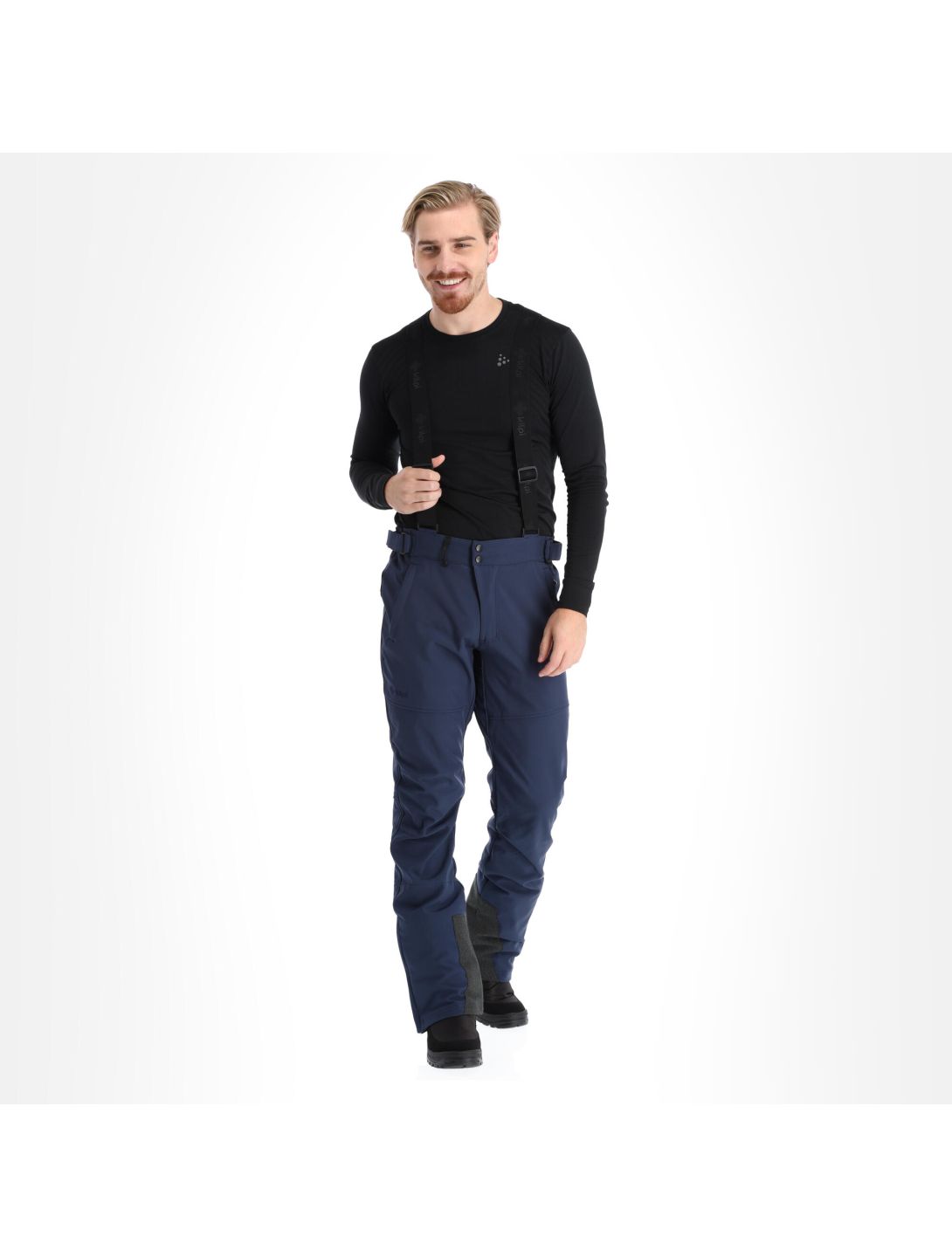 Kilpi, Rhea-M softshell ski pants men dark blue 