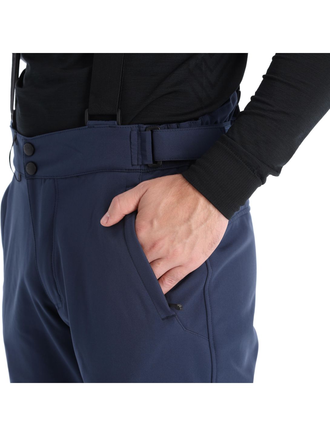 Kilpi, Rhea-M softshell ski pants men dark blue 