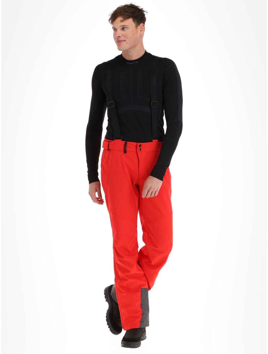 Kilpi, Rhea-M softshell ski pants men Red red 