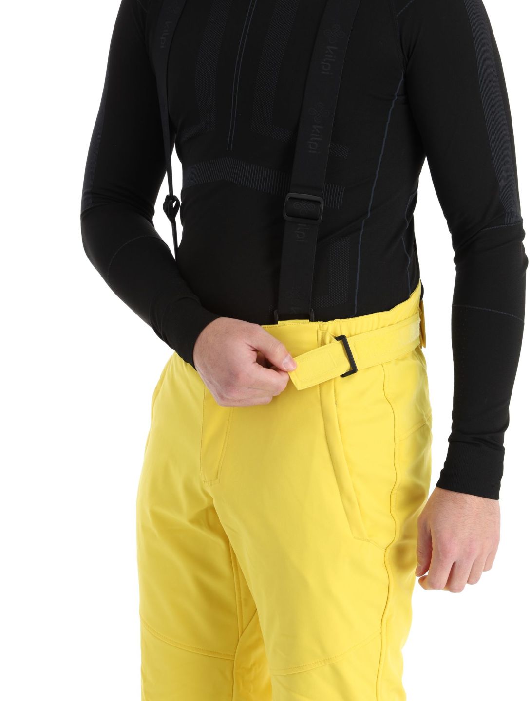 Kilpi, Rhea-M softshell ski pants men Yellow yellow 