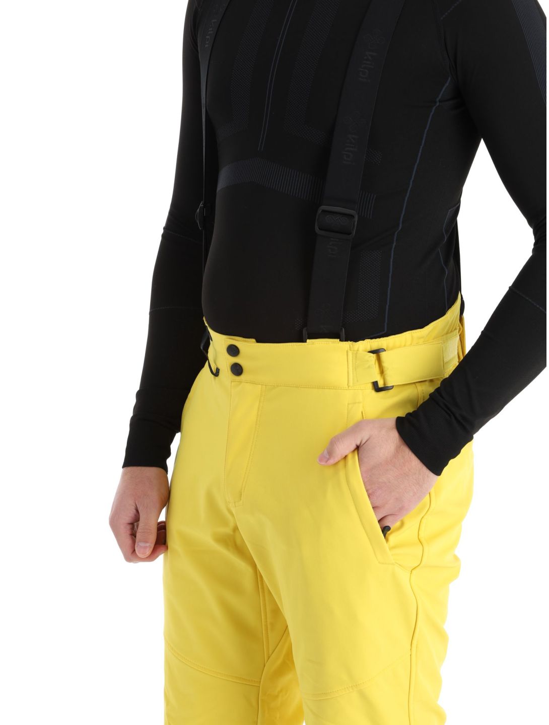 Kilpi, Rhea-M softshell ski pants men Yellow yellow 