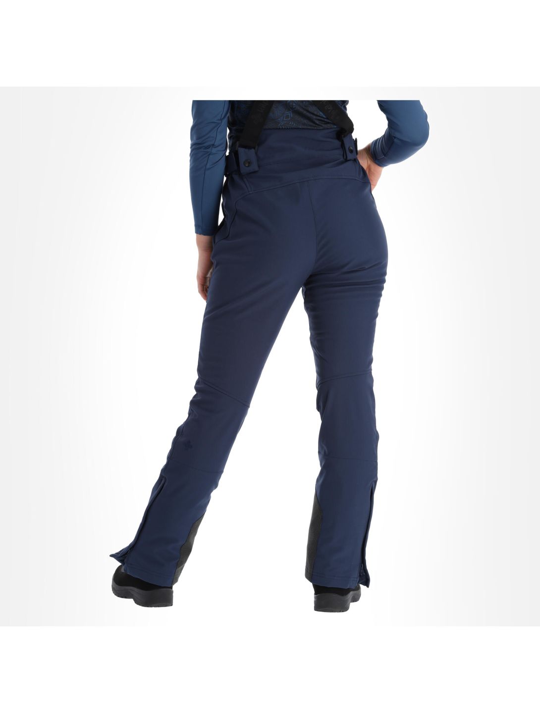 Kilpi, Rhea-W softshell ski pants women dark blue 