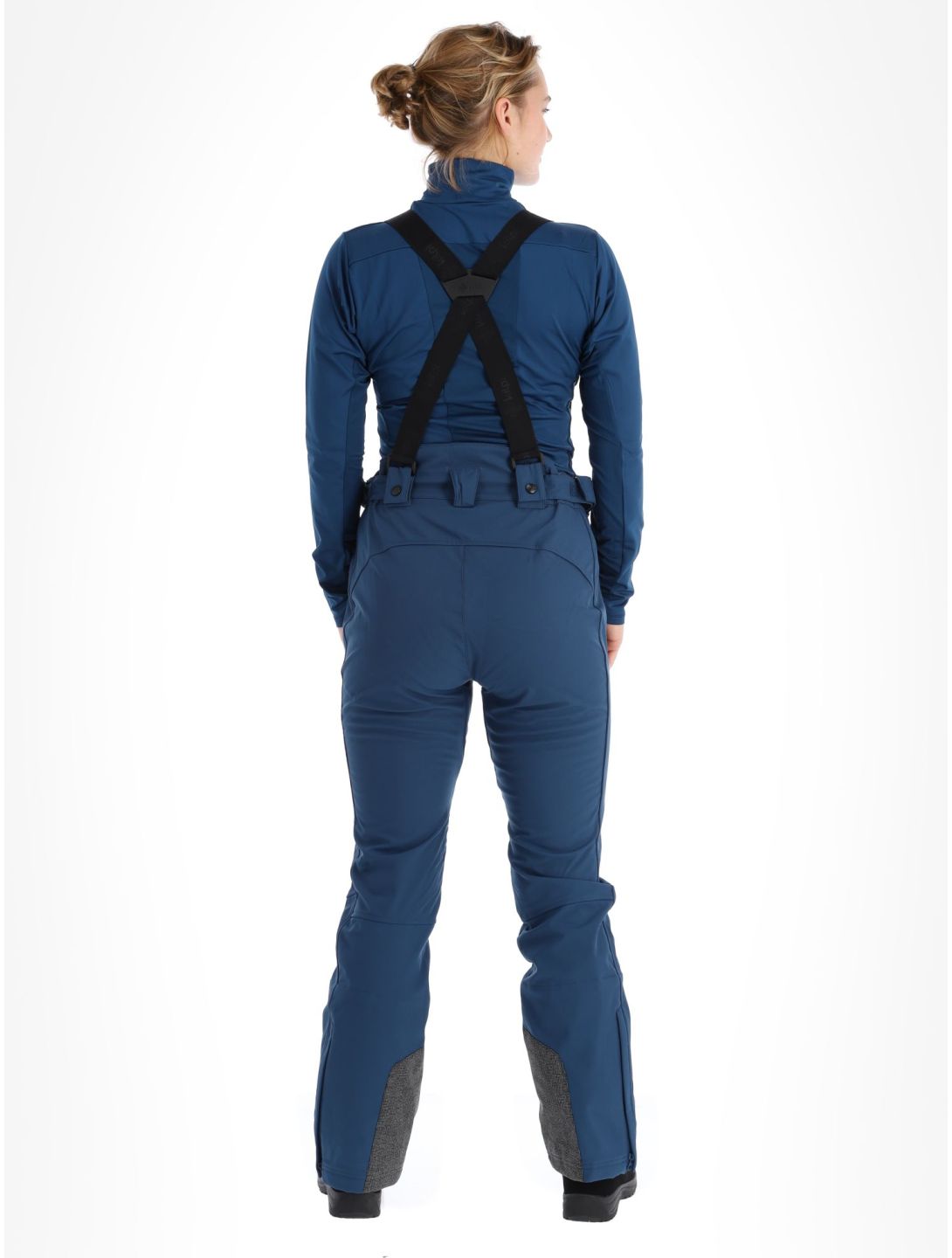 Kilpi, Rhea-W softshell ski pants women Dark Blue blue 