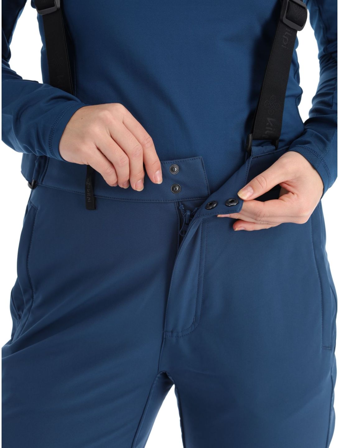 Kilpi, Rhea-W softshell ski pants women Dark Blue blue 