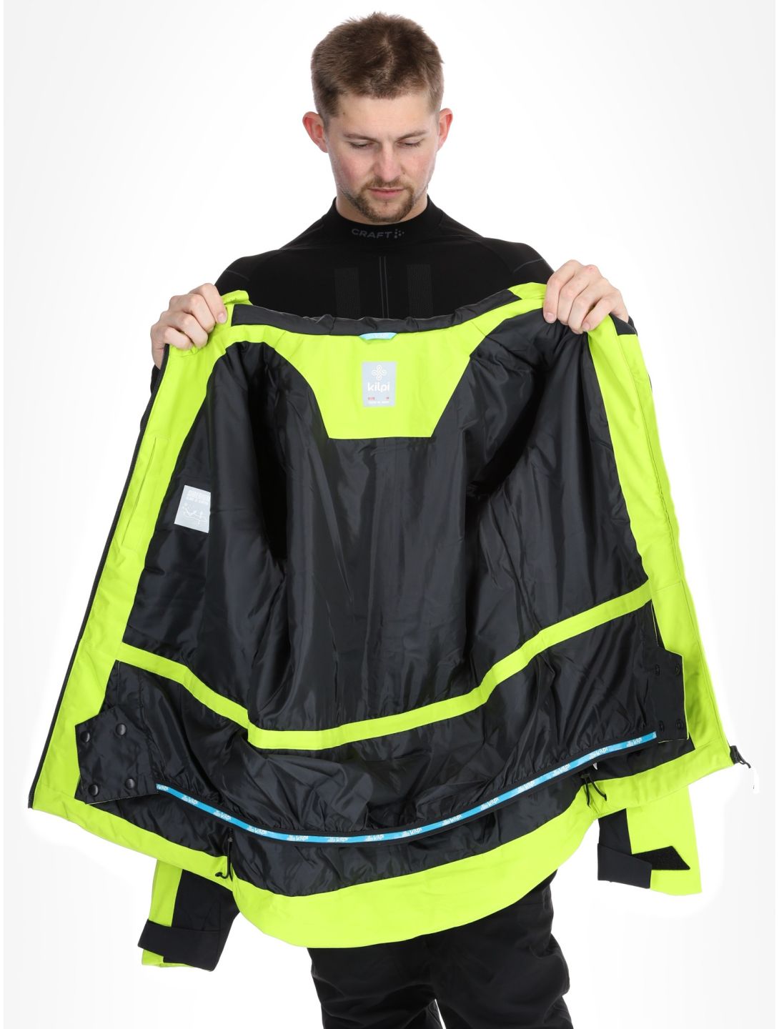 Kilpi, TAMPA ski jacket men Lime Green green 