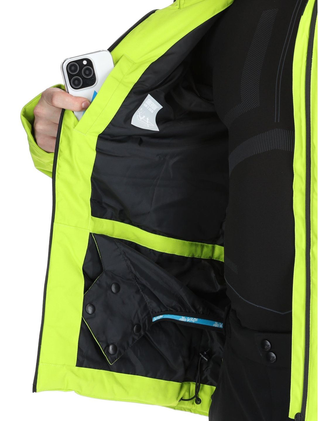 Kilpi, TAMPA ski jacket men Lime Green green 