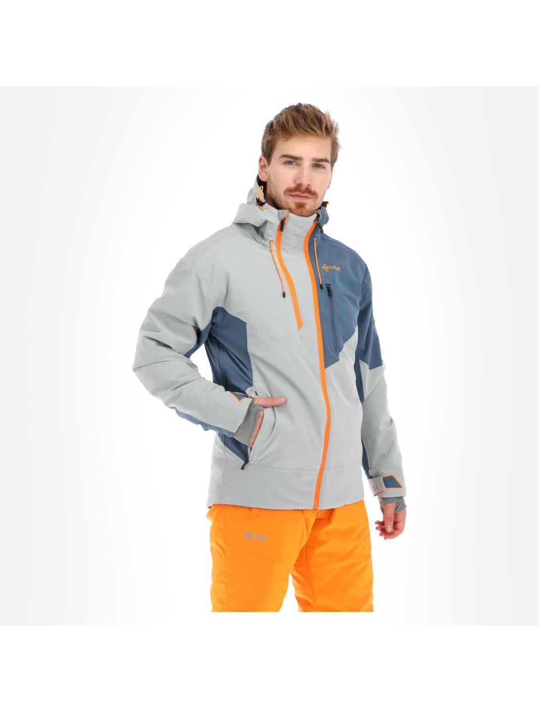 Kilpi, Thal-M ski jacket men light blue, grey 